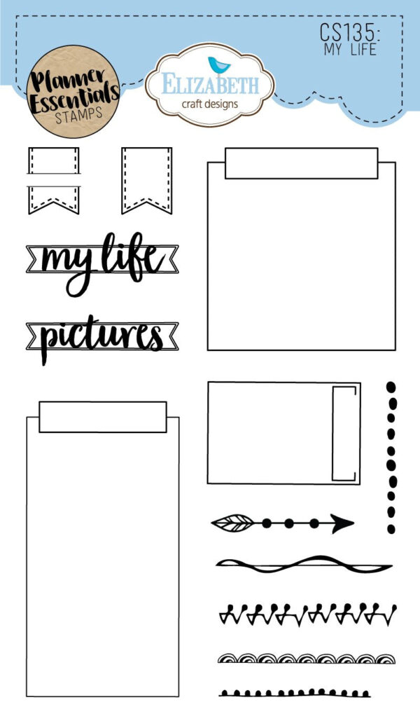 ELIZABETH CRAFT DESIGNS - TIMBRO CLEAR MY LIFE
