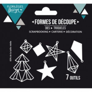 FLORILEGES DESIGN - FUSTELLA DECORATIONS DE NOEL