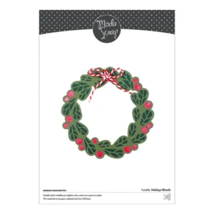 MODASCRAP - FUSTELLA HOLIDAYS WREATH