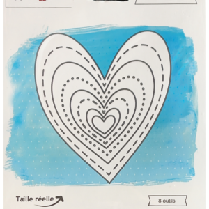 DIY & CIE - FUSTELLA BAZIK : COEURS
