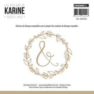 LES ATELIERS DE KARINE - FUSTELLA COURONNE &...