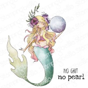 STAMPINGBELLA - TIMBRO GOMMA CURVY GIRL MERMAID