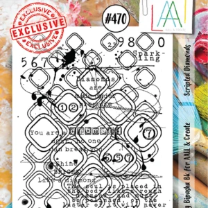 AALL & CREATE - TIMBRO CLEAR SCRIPTED DIAMONDS