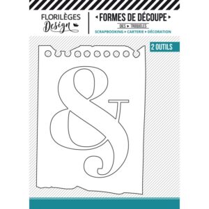 FLORILEGES DESIGN - FUSTELLA GRAND FEUILLET