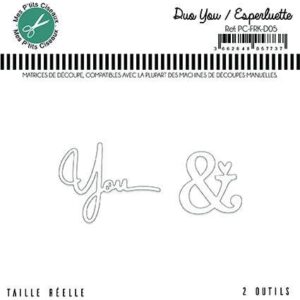 MES P'TITS CISEAUX - FUSTELLA DUO YOU / ESPERLUETTE