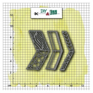 DIY & CIE - FUSTELLA CHEVRONS