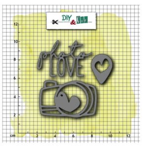 DIY & CIE - FUSTELLA PHOTO LOVE