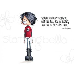 STAMPINGBELLA - TIMBRO GOMMA ODDBALL STANDING BOY