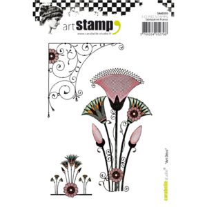 CARABELLE STUDIO - TIMBRO GOMMA ART DECO