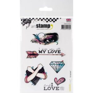 CARABELLE STUDIO - TIMBRO GOMMA ALL MY LOVE