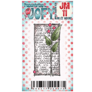 PAPERARTSY - TIMBRO GOMMA JOFY JM11