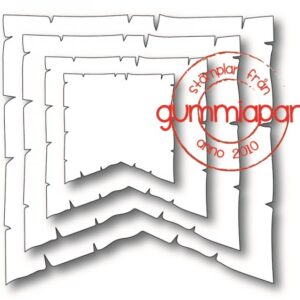 GUMMIAPAN - FUSTELLA OLD BANNERS