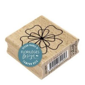 FLORILEGES DESIGN - TIMBRO LEGNO FLEUR DE FIL