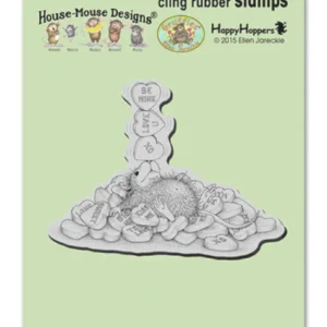 STAMPENDOUS - TIMBRO GOMMA CLING BALANCING HEARTS