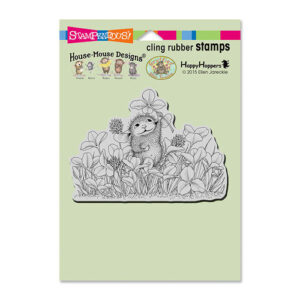 STAMPENDOUS - TIMBRO GOMMA CLING LUCKY CLOVER