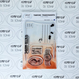 COMPTOIR DU SCRAP - TIMBRO CLEAR POST CARD