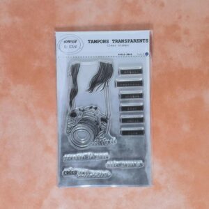 COMPTOIR DU SCRAP - TIMBRO CLEAR PRENDRE LA POSE