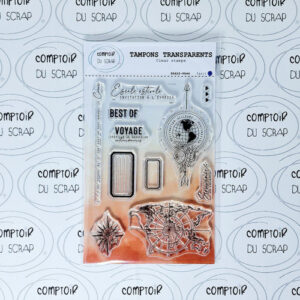 COMPTOIR DU SCRAP - TIMBRO CLEAR ESCALE ESTIVALE