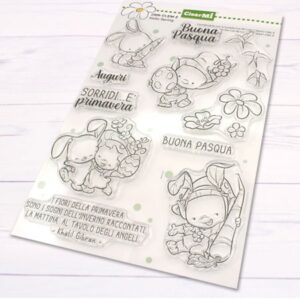 IMPRONTE D'AUTORE - TIMBRO CLEAR HELLO SPRING
