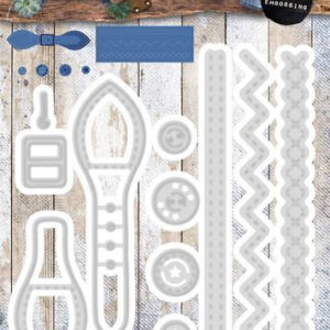 STUDIOLIGHT - FUSTELLA DENIM SATURDAYS STENCILDEN136