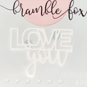 BRAMBLEFOX - ABBELLIMENTO LOVE YOU