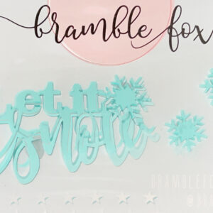 BRAMBLEFOX - ABBELLIMENTO LET IT SNOW