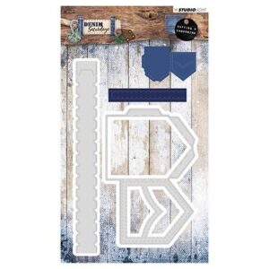 STUDIOLIGHT - FUSTELLA DENIM SATURDAYS STENCILDEN137