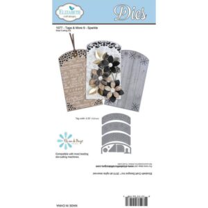 ELIZABETH CRAFT DESIGNS - FUSTELLA TAGS & MORE 9 - SPARKLE