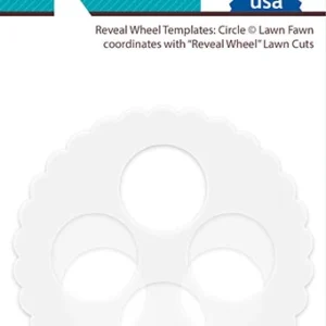 LAWNFAWN - STENCIL REVEAL WHEEL TEMPLATES: CIRCLE