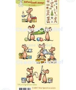 LEANE CREATIEF - TIMBRO CLEAR MICE SPECIAL OCCASIONS