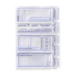 ELIZABETH CRAFT DESIGNS - TIMBRO CLEAR SIDEKICK STAMPS 2