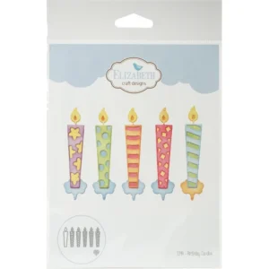 ELIZABETH CRAFT DESIGN - FUSTELLA BIRTHDAY CANDLES
