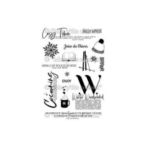 MES P'TITS CISEAUX - TIMBRO CLEAR JOIES DE L'HIVER