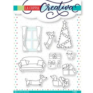 LA COPPIA CREATIVA - TIMBRO + FUSTELLA BASSOTTINI