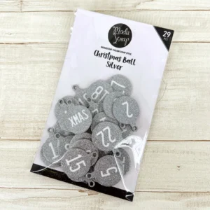 MODASCRAP - ABBELLIMENTI CRISTMAS BALL SILVER