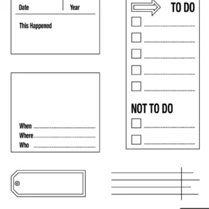 ELIZABETH CRAFT DESIGNS - TIMBRO CLEAR REMINDERS