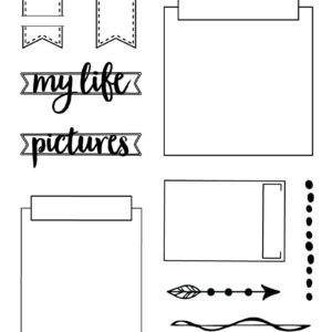 ELIZABETH CRAFT DESIGNS - TIMBRO CLEAR MY LIFE